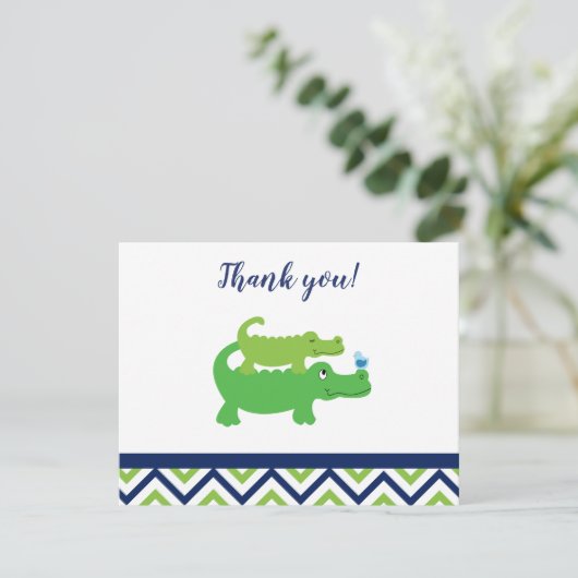 ワニ名門私立校風のゲーターワニありがとう 招待状 (スタンド正面)