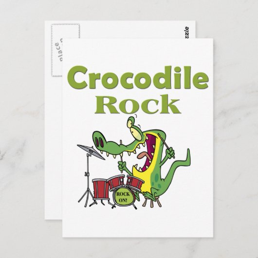 ワニ岩 ポストカード (正面/裏面)