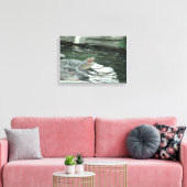 ワニ巻きキャンバス キャンバスプリント (インサイチュ (リビング))