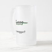 ワニ得グ フロストグラスビールジョッキ (正面左)