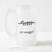 ワニ得グ フロストグラスビールジョッキ (左)