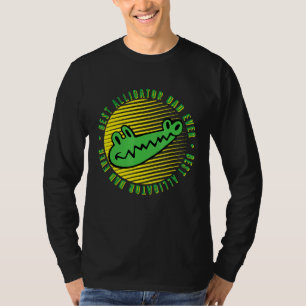 ワニ最高のゲータパパエバーファーズデイアイディア Tシャツ