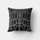 ワニ模様 クッション (裏面)