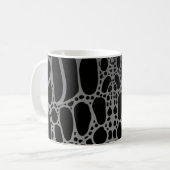ワニ模様 コーヒーマグカップ (正面左)