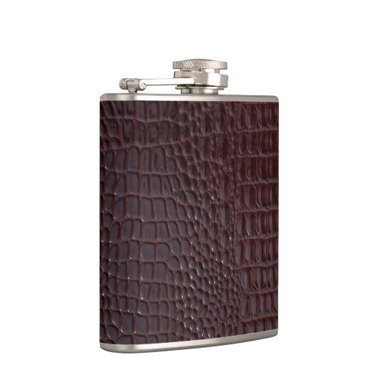 ワニ皮フラスコ フラスク (右)