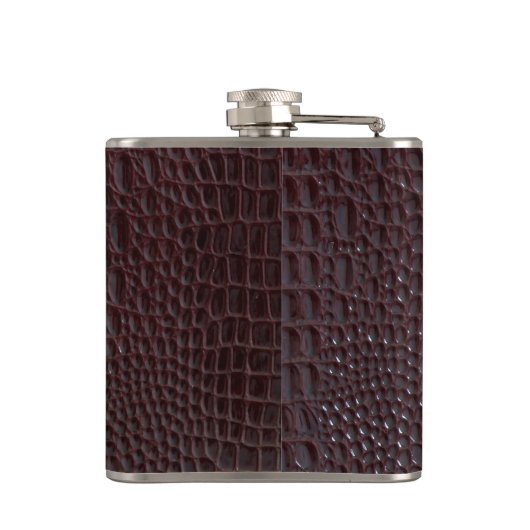 ワニ皮フラスコ フラスク (裏面)