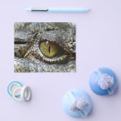 ワニ目顔動物のパーソナライズカスタムダイ チラシ (シングル)