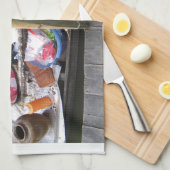 ワニ肉バーベキュー…タイ通り食品 キッチンタオル (四つ折り)