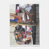 ワニ肉バーベキュー…タイ通り食品 キッチンタオル (縦)