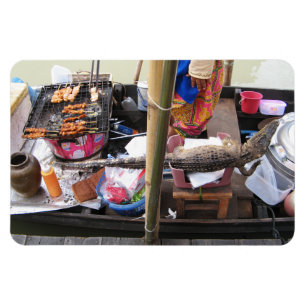 ワニ肉BBQ ...タイ通り食品 マグネット