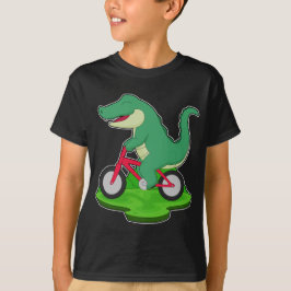 ワニ自転車 Tシャツ