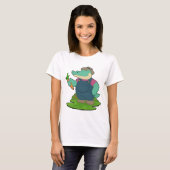 ワニ農家のニンジン農園 Tシャツ (正面フル)