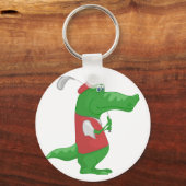 ワニ遊ズゴルフ キーホルダー (正面)