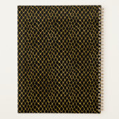 ワニ金ゴールド黄金新年 プランナー手帳 (裏面)