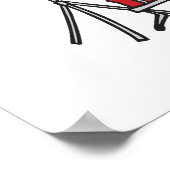 ワニ間抜けゲータードラマー ポスター (角)