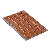 ワニ革のテクスチャ裏地抽象、ani ノートブック (右側)