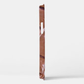 ワニ革のテクスチャ裏地抽象、ani Case-Mate iPhoneケース (裏面 / 右)