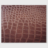 ワニ革のパターン要約，ワニ，動物 ラッピングペーパー (フラット)