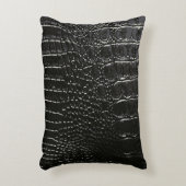 ワニ革 アクセントクッション (正面(垂直))