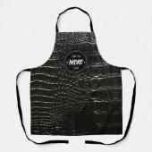 ワニ革 エプロン (正面)