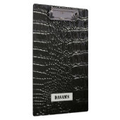 ワニ革 クリップボード (右)