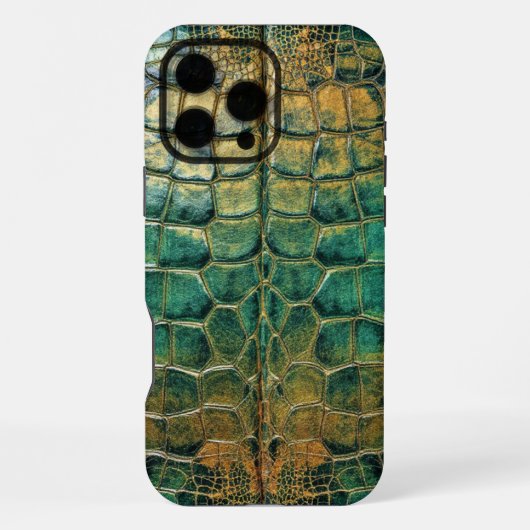 ワニ革 iPhoneケース (裏面)