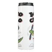 ワニ飛んでいるルボンバルディーノクロコディロ タンブラー (裏面)