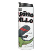 ワニ飛んでいるルボンバルディーノクロコディロ タンブラー (回転右)