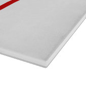 ワニ食べ物を与え動物園の看板にベビーしない カッティングボード (角)