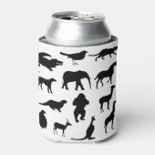 ワニ飼い動物キャットワニ犬象 缶クーラー (缶正面)