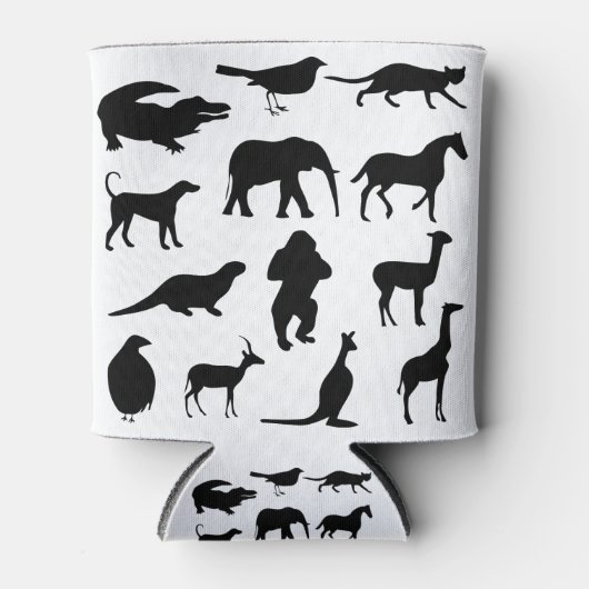 ワニ飼い動物キャットワニ犬象 缶クーラー (正面)