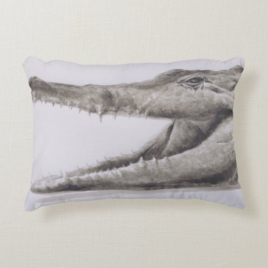 ワニ2005年 アクセントクッション (正面)