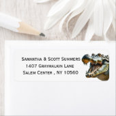 ワニ・アリゲーター ラベル (インサイチュ)