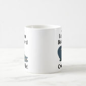 ワニ+アリゲーター+面白い コーヒーマグカップ (中央)