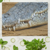 ワニ キッチンタオル (折り畳み)