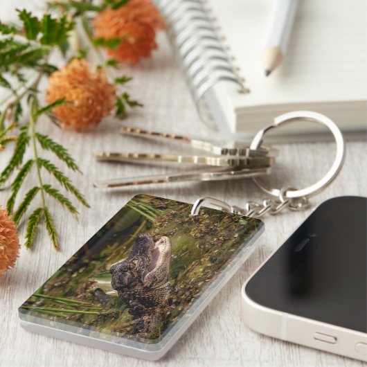 ワニ キーホルダー (正面右)