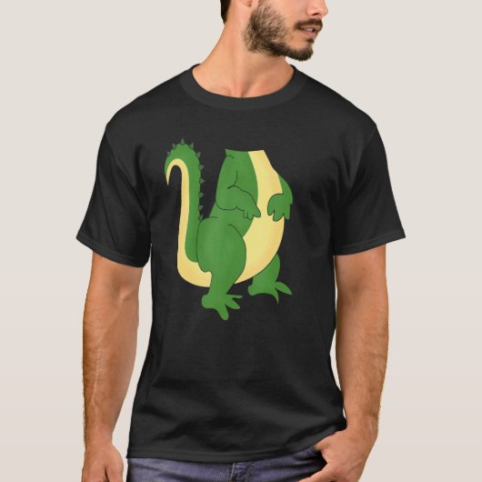 ワニ コスチューム クロコダイル 動物園 動物 1 Tシャツ (正面)