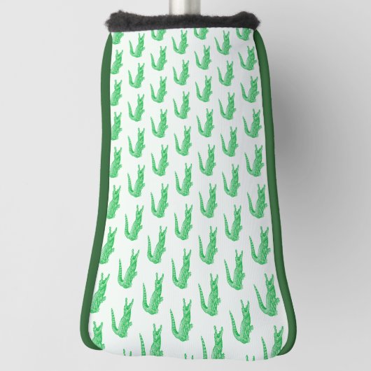 ワニ ゴルフヘッドカバー (回転90)