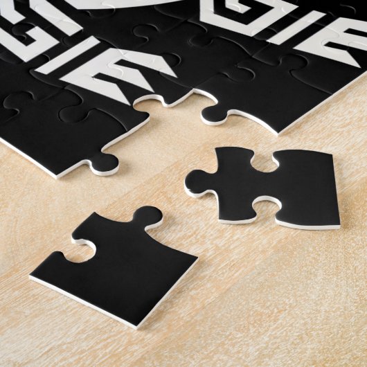 ワニ ジグソーパズル (側面)