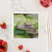 ワニ スタンダードカクテルナプキン (インサイチュ)