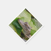 ワニ スタンダードカクテルナプキン (角)