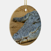 ワニ セラミックオーナメント (右)