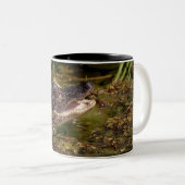 ワニ ツートーンマグカップ (正面右)