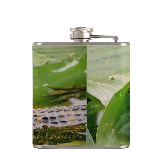 ワニ フラスク (裏面)