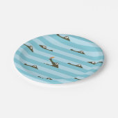 ワニ ペーパープレート (アングル)