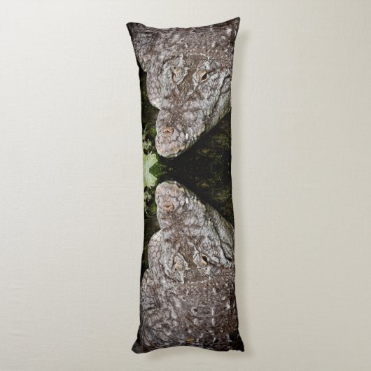 ワニ ボディピロー (裏面 (縦))