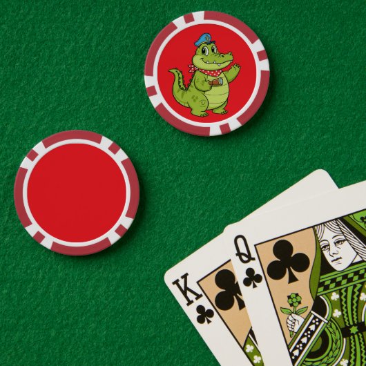 ワニ ポーカーチップ (ポーカーテーブル (ダブル))