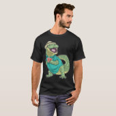 ワニ ポーカー ポーカーカード カードゲーム Tシャツ (正面フル)