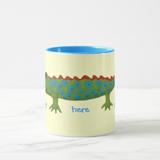ワニ マグカップ (中央)