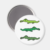 ワニ マグネット (正面/裏面)